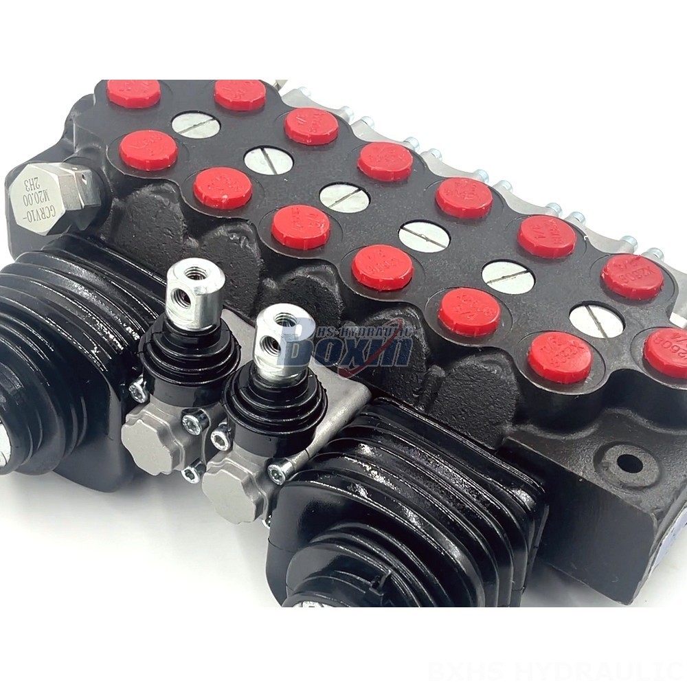 6 Spool Monoblock Hydraulic Valve - TR55 Series | Wholesale & OEM detail image